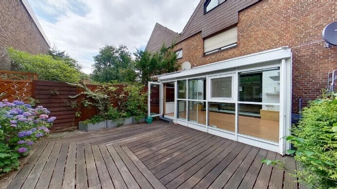 Schöne Terrassenwohnung mit Wintergarten inkl. neuer Küche / in RE-City mit Blick auf die Engelsburg VERMIETET in 45657 Recklinghausen von Steiger Immobilien