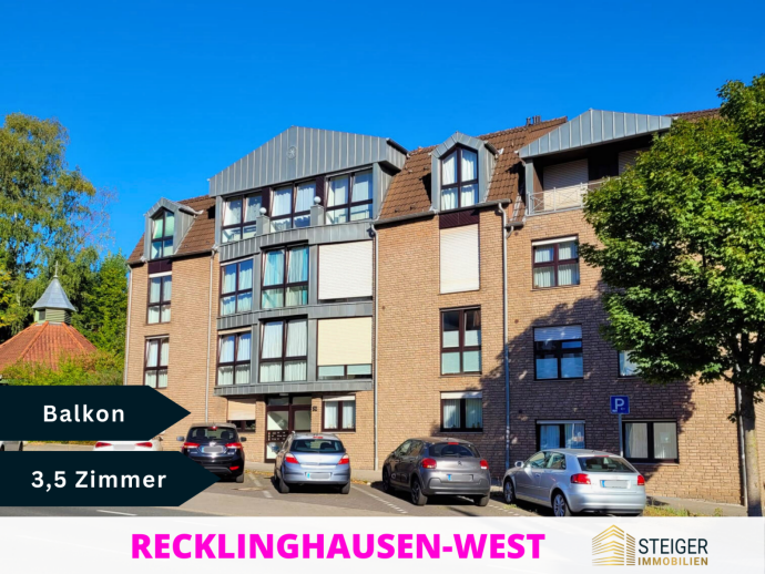 Exklusive Dachgeschosswohnung in Recklinghausen-West in 45657 Recklinghausen von Steiger Immobilien